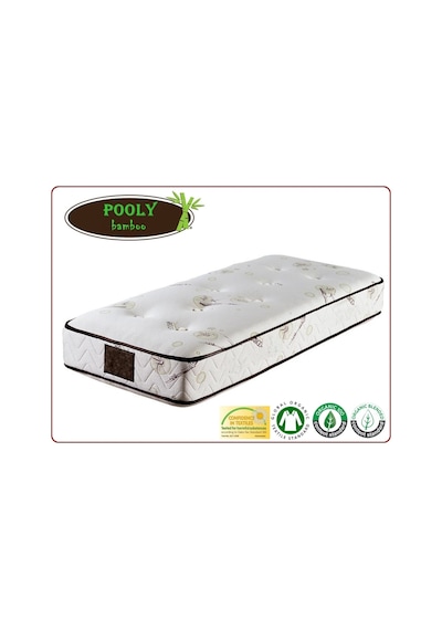 Babyhopeankara 120X200 Bamboo Yaylı Yatak 120*200 Ortopedik Bamboo Yatak