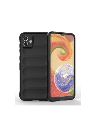 Newface Samsung Galaxy A04 Kılıf Optimum Silikon - Siyah