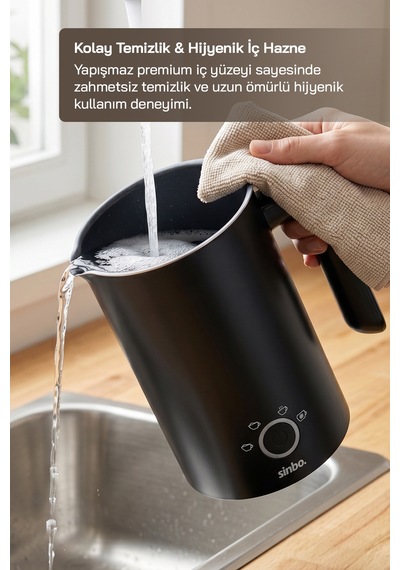 Sinbo STO-6736 500 W Barista Tipi Süt Köpürtücü