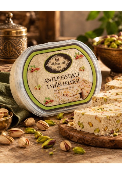 350 Gr Antep Fıstıklı Tahin Helvası