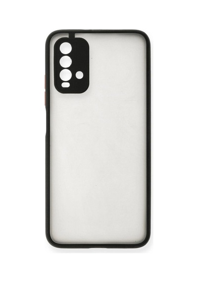 Redmi 9t Kılıf Montreal Silikon Kapak - Siyah