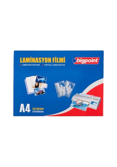 Bp694-100 Laminasyon Filmi A4 100 Mikron 100'lü Kutu