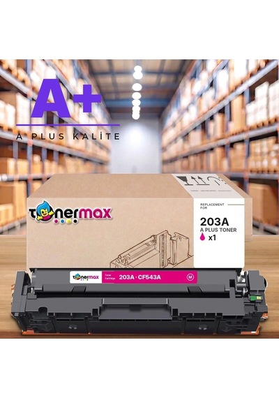 Hp 203a Cf543a Kırmızı Uyumlu Toner A Plus / Color Laserjet Pro M254 / M280 / M281