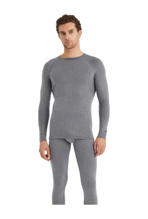 Blackspade Unisex Erkek Termal İçlik 2. Seviye 9259 - Gri Melanj