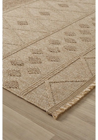 Seyran Halı Loopy 620 Bej-kahve %50 Polyester - Polipropilen Yolluk