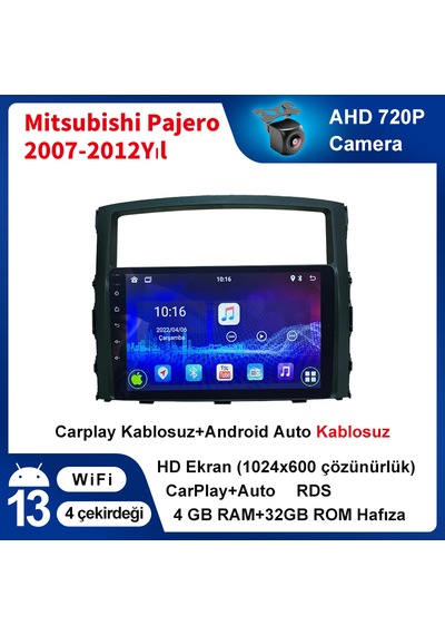 Mitsubishi L200 2014-2007yıl 4gb Ram 32gb Rom Multimedya Carplay