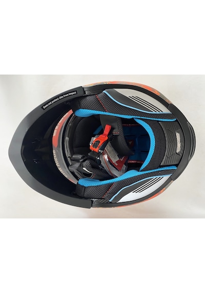 Şefaf ve Siyah Cam + Mt Streetfighter Sv Hellish B5 Modüler Motosiklet Kaskı