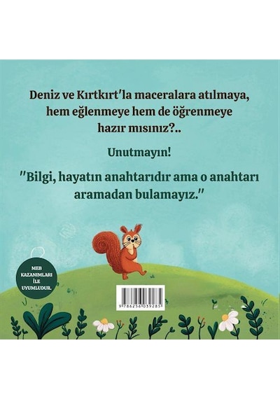 Deniz'le Öğreniyorum Mevsimler Resimli Hikaye Resimli Fabl H...