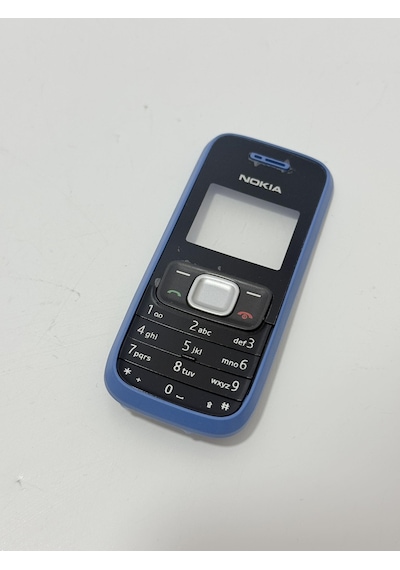 Nokia 1209 Kapak Ve Tuş Takımı Mavi