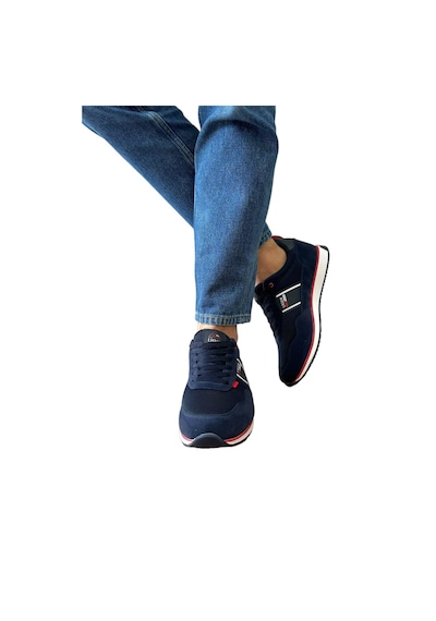Erkek Günlük Sneaker Spor Ayakkabı Lacivert-Lacıvert Lacivert