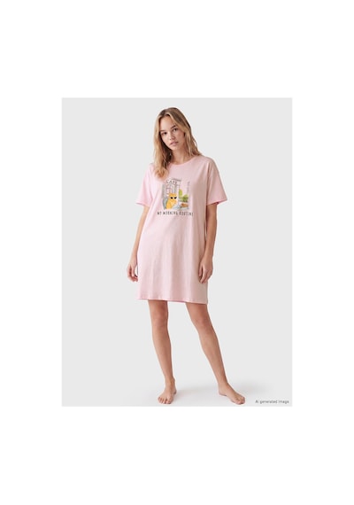 LC Waikiki Alıta Cıty Farkıyla Lcw Dream Pembe Penye Baskılı Kısa Kollu Kadın Gecelik Pembe - 930179688 Pembe LC Waikiki Alıta Cıty Farkıyla Lcw Dream Pembe Penye Baskılı Kısa Kollu Kadın Gecelik Pembe - 930179688 Pembe