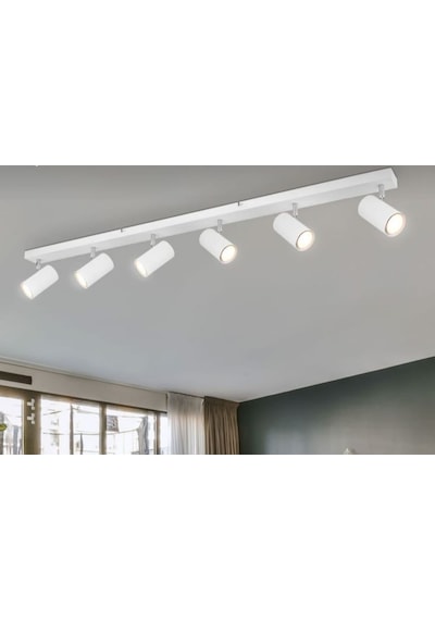 Mylights Demet Habek 120cm Metal Gövdeli Panasonic Gün Işığı Led Ampullü Hareketli Spor Modern Led Avize Led