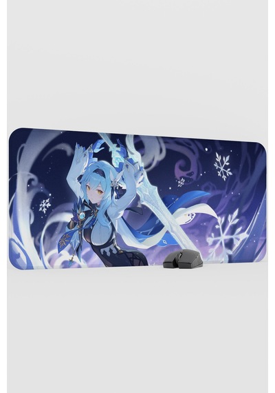 Eula Genshin Impact Anime Gacha V4 - 90x40 Xxl Gaming Mouse Pad Fare Altlığı