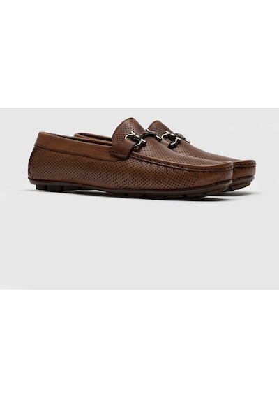 Cabani Hakiki Deri Taba Erkek Loafer Ayakkabı Taba (521644018) Taba