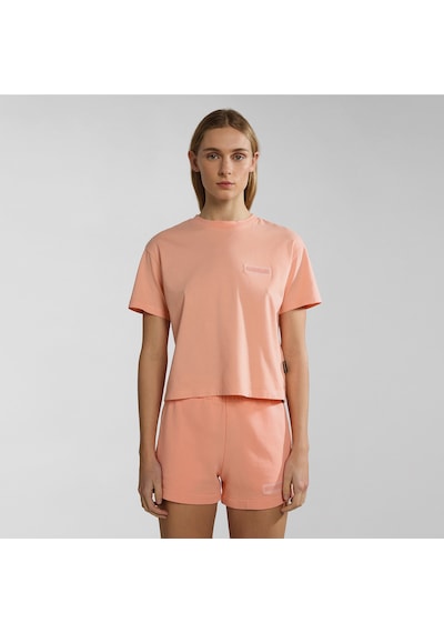 Napapijri S-ıaato Kadın Pembe T-shirtnp0a4hoep1ı1