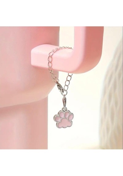 Freya Soft Pati Charm Pembe Detaylı Quencher Ve Tüm Termos İle Uyumlu Şık Aksesuar