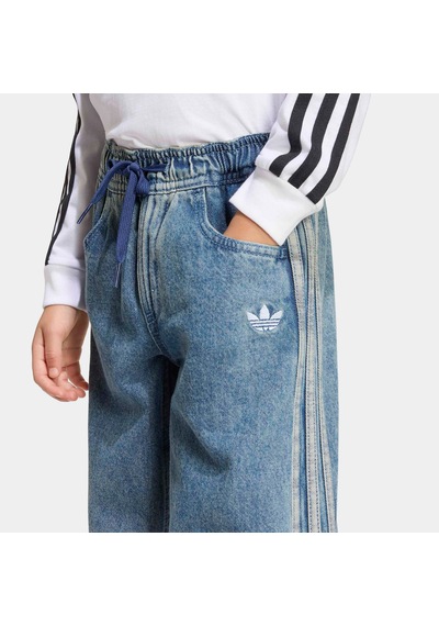 Adidas Firebird Den Çocuk Mavi Pantolon Kq8875 Çok Renkli
