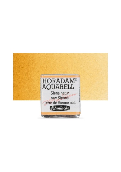 Schmincke Horadam Aquarell Artist Sulu Boya Raw Sienna Yarım Tablet