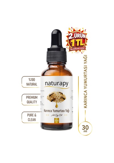Karınca Yumurtası Yağı Ant Egg Oil Maserasyon Ekstraksiyon Yağı 30 Ml Damlalıklı Cam Şişe