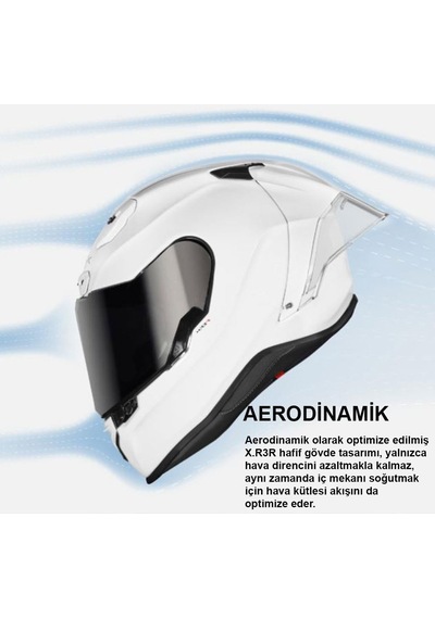 Nexx X.r3r Zero Pro 2 Kapalı Motosiklet Kaskı Altın