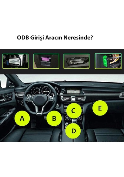 Ayrex Dailytech Hud Head Up Display 3.5 İnç Obd Sanal Gösterge Paneli
