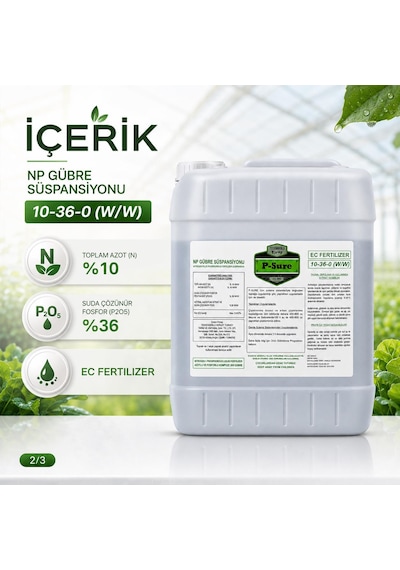 Tessenderlo P-sure Sıvı Fosfor Gübresi 20 L 20 KG