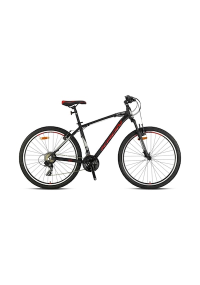 Kron Xc 75 26 Jant Mtb - 14' - 21 Vites - V.b. - Mat Siyah-kırmızı/bej Renkli