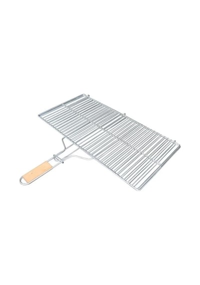 Büro Ev Ofis Mangal Keyfi İçin 50x30cm Ahşap Saplı Maksi Izgara Diğer
