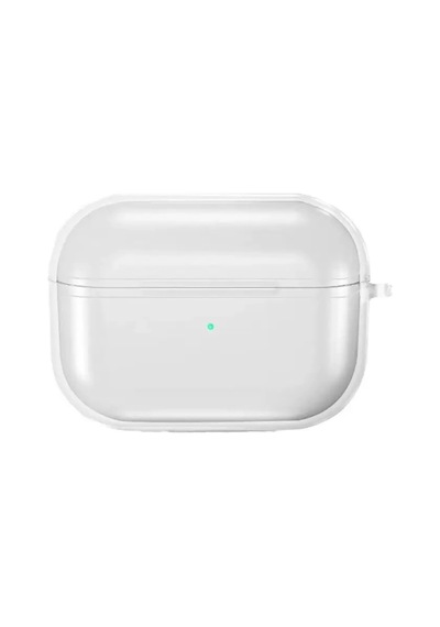 Apple Uyumlu AirPods Pro 3 Kılıf Şeffaf Kristal Silikon Zore Airbag 14 Kılıf