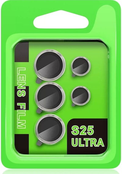 Samsung Galaxy UyumluS25 Ultra Raze Metal Kamera Lens - Natural Grey
