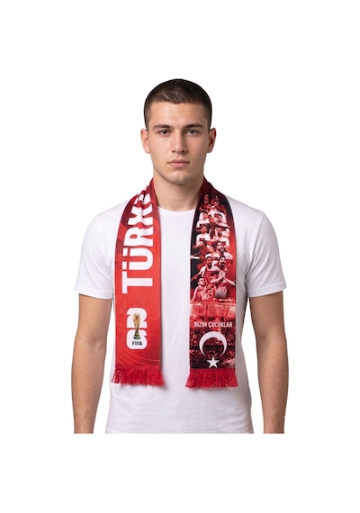 Hummel Milli Takım Bizim Çocuklar Atkı Kırmızı