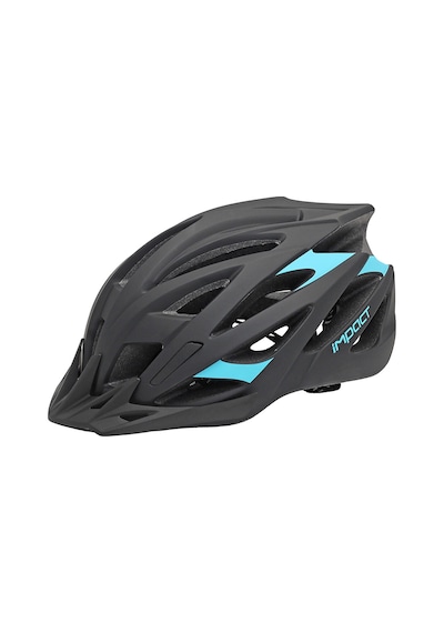 İmpact Scap Siyah Mavi 59-61cm M-l Bisiklet Kaskı Mavi - Siyah