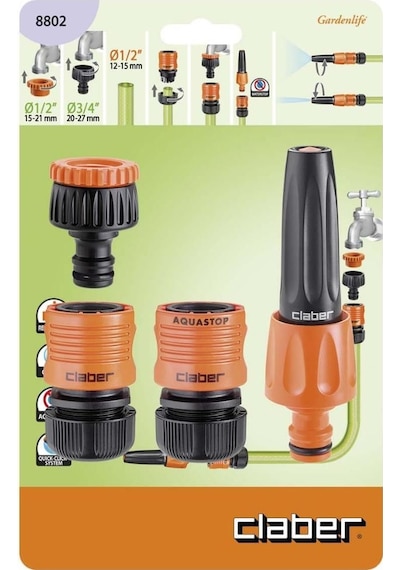 Sulama Başlığı Set Claber 8802