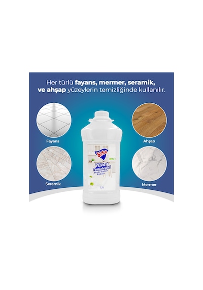 Birka Beyaz Sabun Kokulu Yüzey Temizleyici 3 x 2500 ML