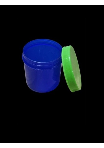 50 Ml Boş Viks Kutu - Kapaklı Kozmetik, Krem, Balm, Merhem Ambalajı 100 Adet Mavi