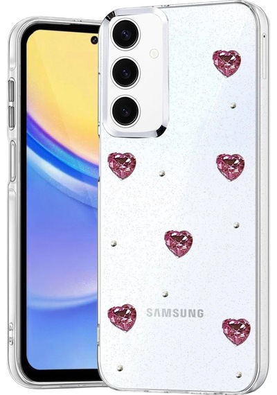 Samsung Uyumlu Galaxy A35 5g Fiyonk Desenli Kapak Desen 7