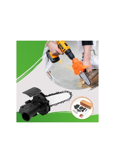 Dmax Matkap İçin Zincirli Dal Budama Ahşap Kesme Aparatı Tüm Matkaplara Uygundur - 703298594
