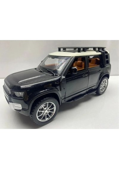Land Rover Defender Metal Araba 23 Cm Sesli Işıklı Kapı Bagaj Kaput Açılır Oyuncak Demir Siyah Araç Diğer Land Rover Defender Metal Araba 23 Cm Sesli Işıklı Kapı Bagaj Kaput Açılır Oyuncak Demir Siyah Araç Diğer