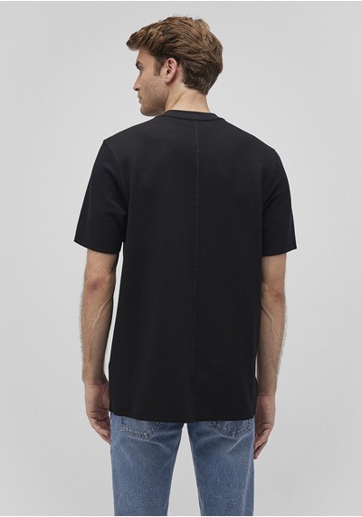 Mavi Siyah Erkek T-shirt M0610277-900 Siyah