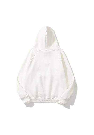 Tarzsokak Unisex Harajuku Girl Beyaz Sweatshirt