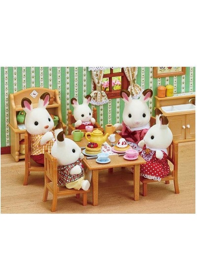Sylvanian Families Çikolata Kulaklı Tavşan Ailesi  4150