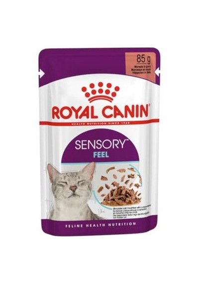 Royal Canin Sensory Feel Gravy 85 Grx12 Adet Kedi Konservesi