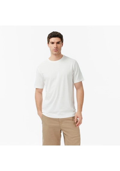 Nautica Regular Fit Baskılı Erkek T-shirt V65343t Beyaz