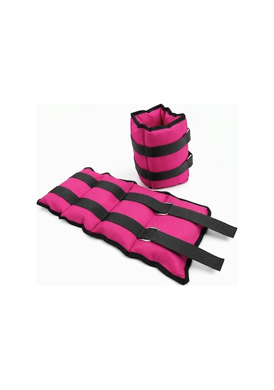 Spor Byfit 2,5 Kg x 2 Adet Pembe El veya Ayak Bileği Ağırlığı Pembe