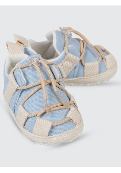 Civil Baby Erkek Bebek Patik 17-19 Numara Mavi Mavi