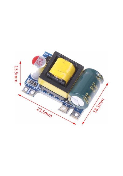 Mini Ac 220v To Dc 5v 0.7a 3.5w Voltaj Düşürücü Modül 700ma İzoleli Anahtarlamalı Güç Kaynağı Smps