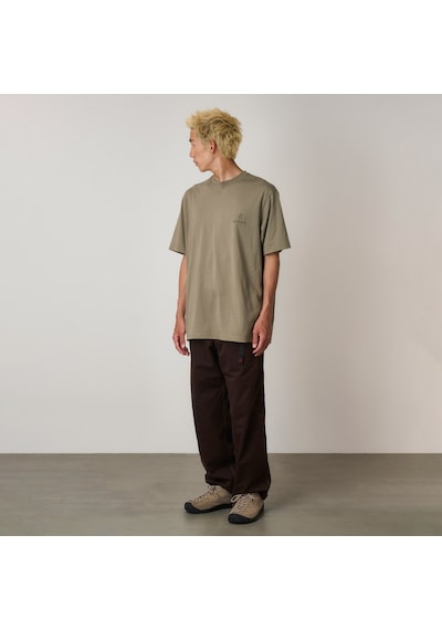 Gramicci One Point Logo Erkek Haki T-shirt G4su-t096 Haki