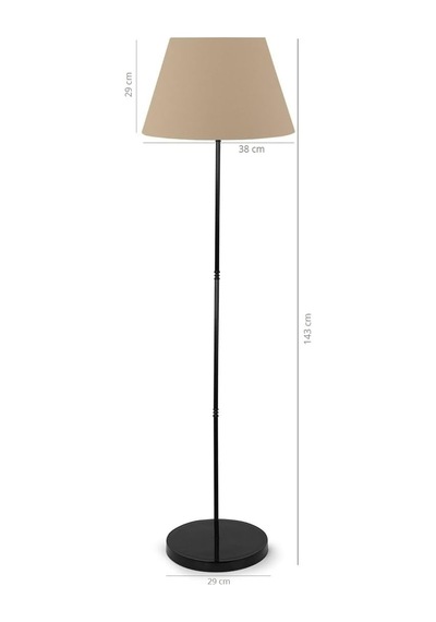 Bohhem Pu Metal Ayaklı Lambader Kahve Aag-2048 Nocolor-9f60ca6a