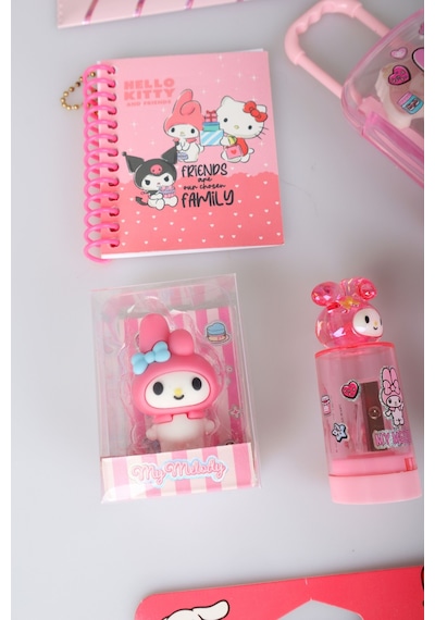Lisanslı My Melody & Best Friends 20 Parça Kırtasiye Seti Çıtçıt Dosya,uçlu Kalem,roket Silgi Diğer