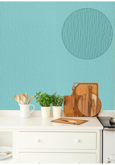 Tink 3d Duvar Paneli Boyanabilir Dekota 60x60 Cm Geometrik Desenli 4 Adet